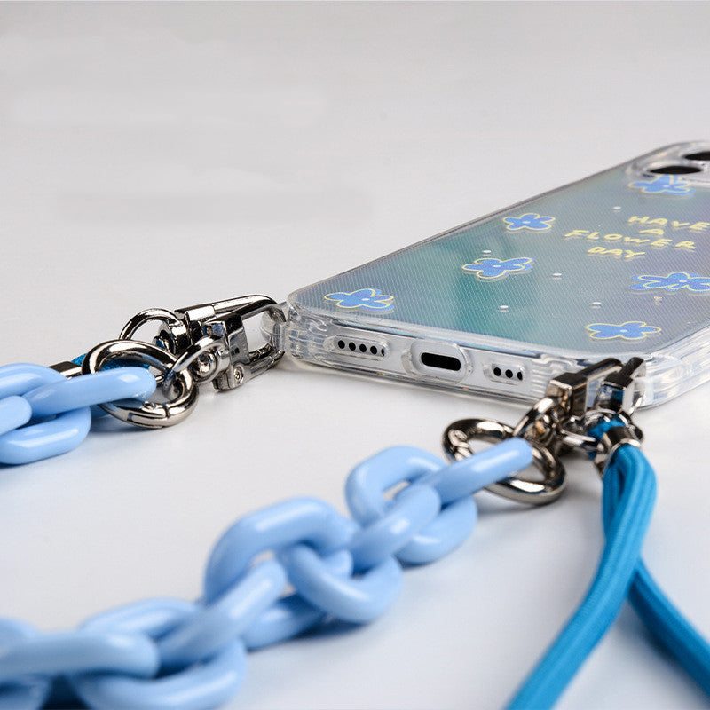 iPhone Crossbody Schutzhülle "Flora"