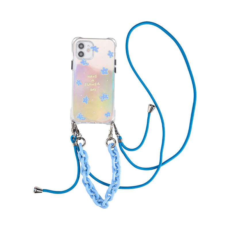 iPhone Crossbody Schutzhülle "Flora"