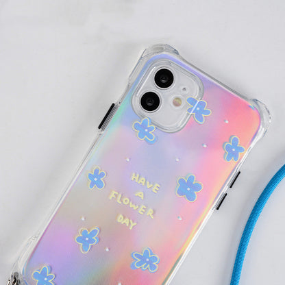 iPhone Crossbody Schutzhülle "Flora"