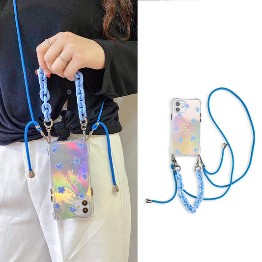 iPhone Crossbody Schutzhülle "Flora"